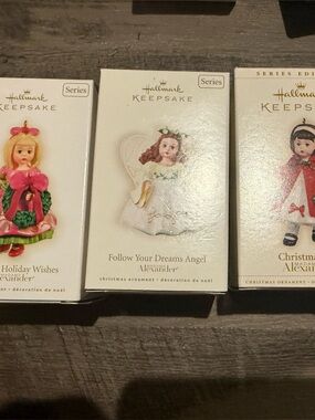 #4 Hallmark Keepsake man of Alexander doll Wishes Ornaments